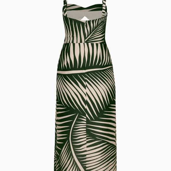 Johanna Ortiz Tropicana Nights Wool-Silk Midi Dress, As Seen On Meghan Markle - Picture 2 of 6